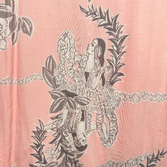 All Saints Relaxed Fit Pink Resort Shirt - Picture 6 of 6